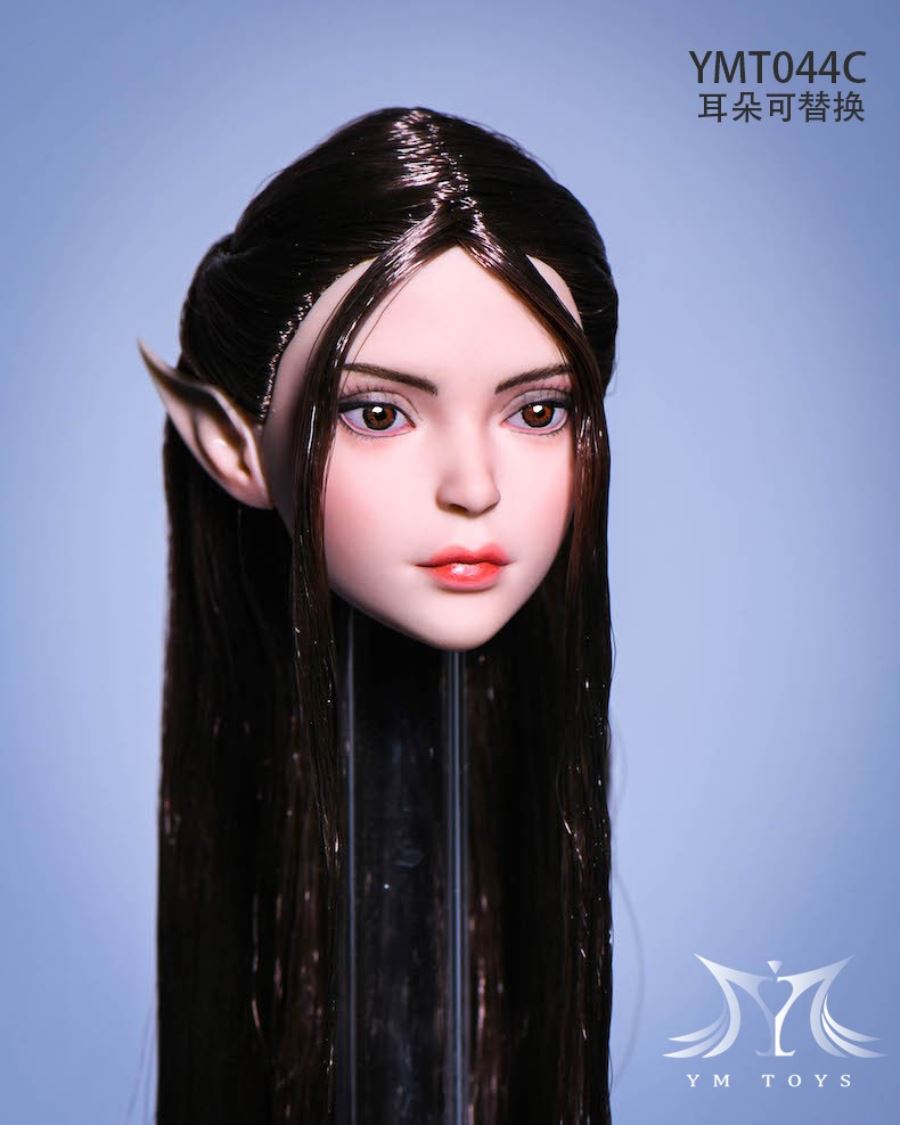 1/6 Female Head Carving