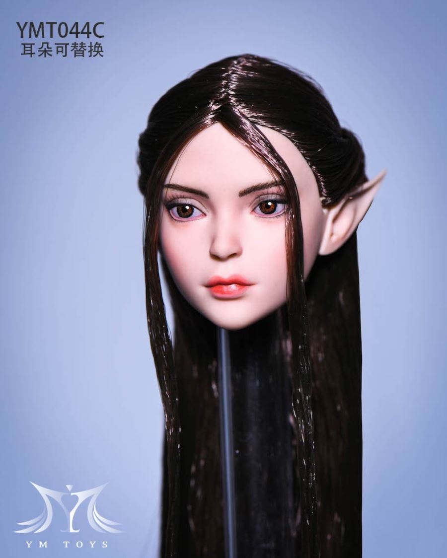 1/6 Female Head Carving