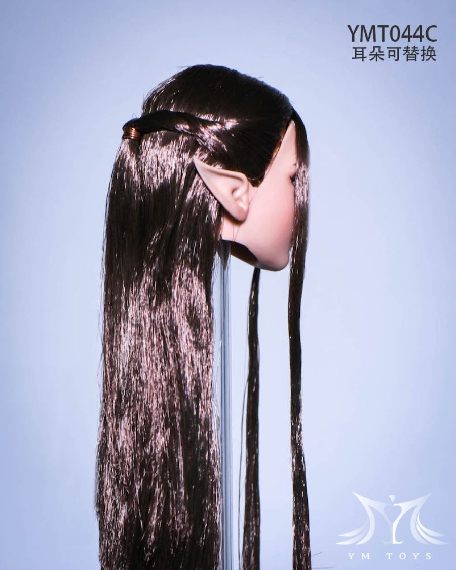1/6 Female Head Carving