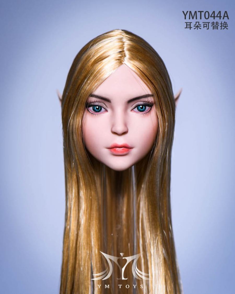 1/6 Female Head Carving