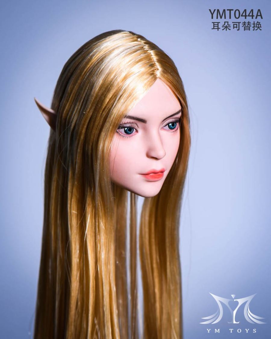 1/6 Female Head Carving