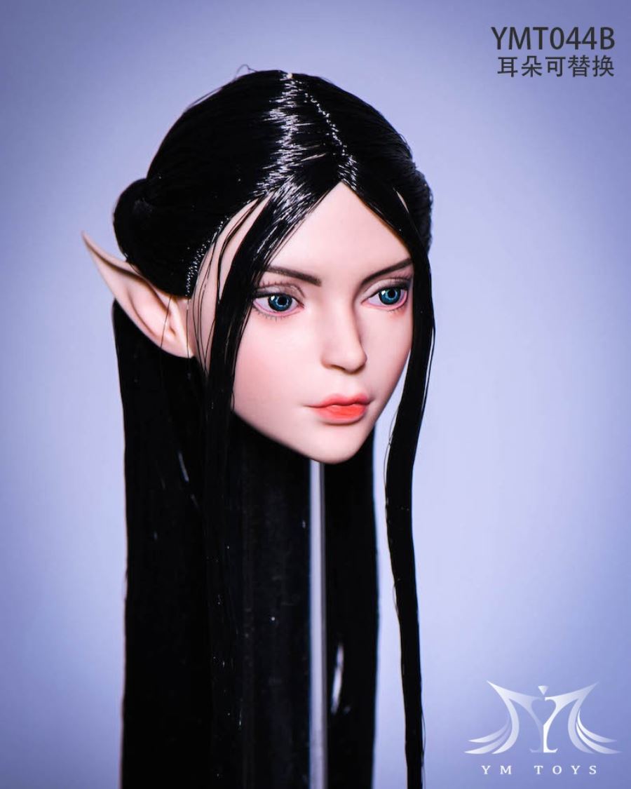 1/6 Female Head Carving