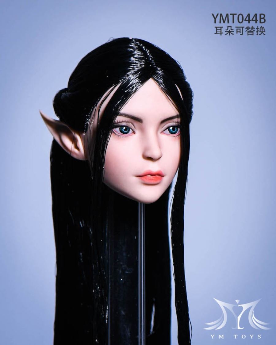 1/6 Female Head Carving