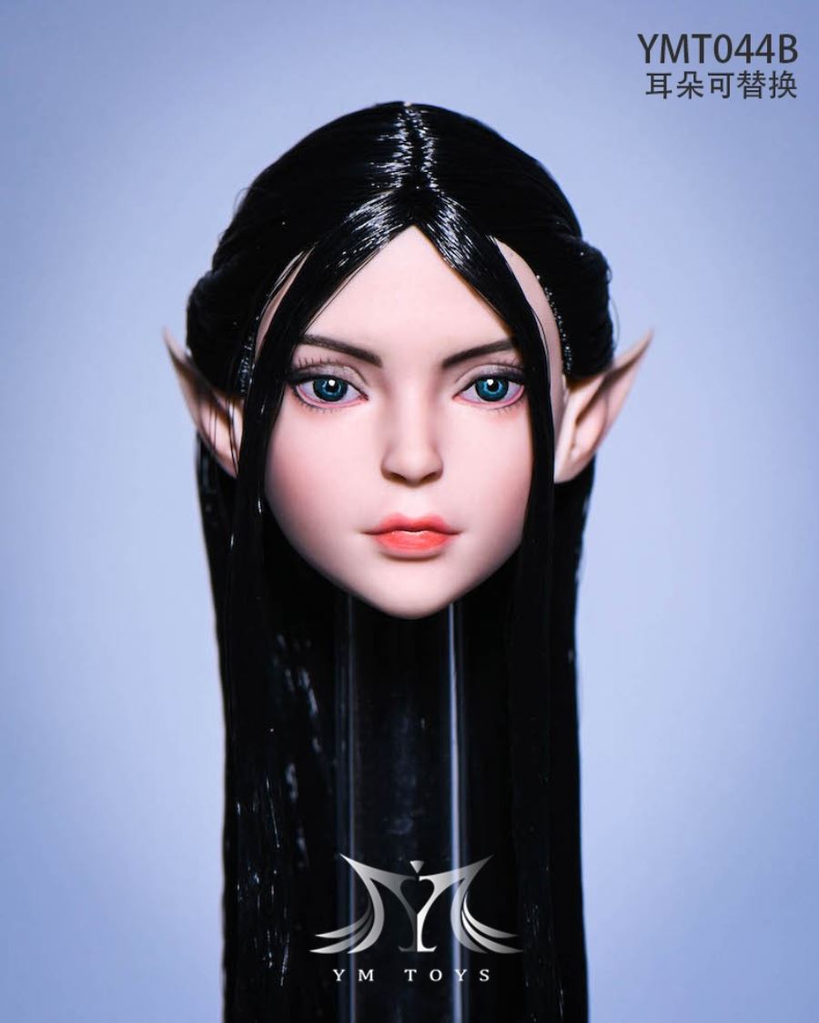1/6 Female Head Carving