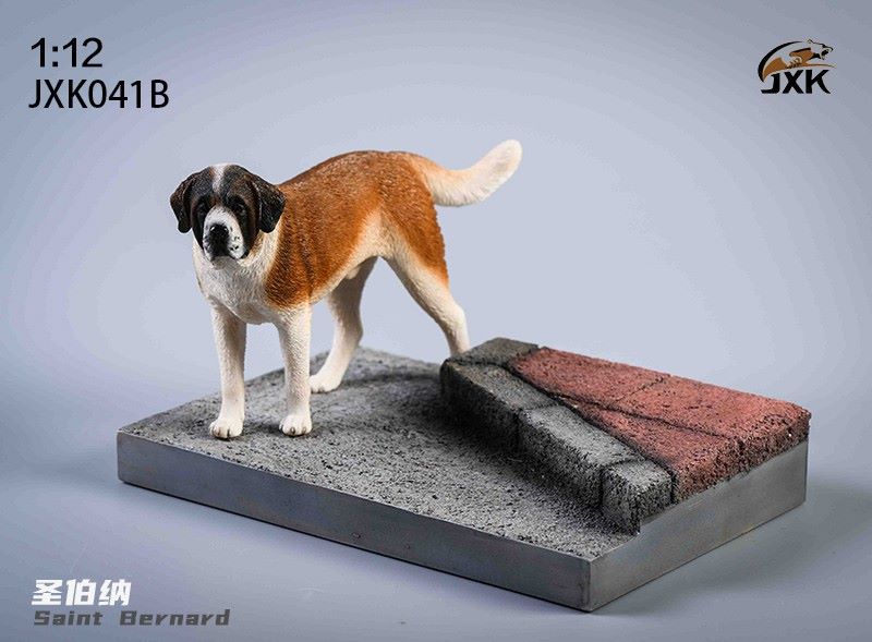1/12 Husky, Castro, San Bernardo, British Fighting-Animal Model