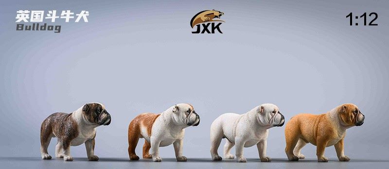 1/12 Husky, Castro, San Bernardo, British Fighting-Animal Model