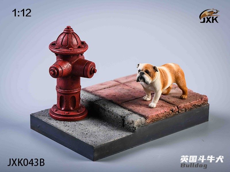 1/12 Husky, Castro, San Bernardo, British Fighting-Animal Model
