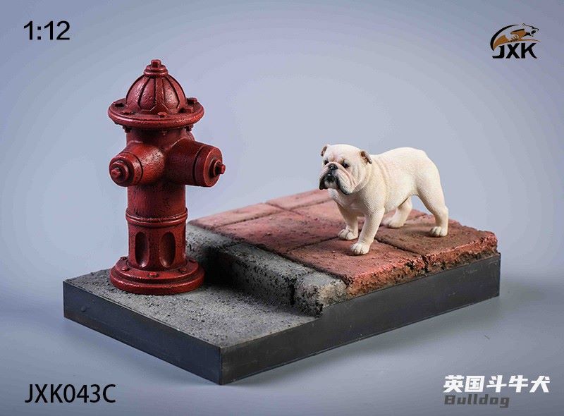 1/12 Husky, Castro, San Bernardo, British Fighting-Animal Model