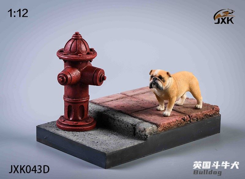 1/12 Husky, Castro, San Bernardo, British Fighting-Animal Model