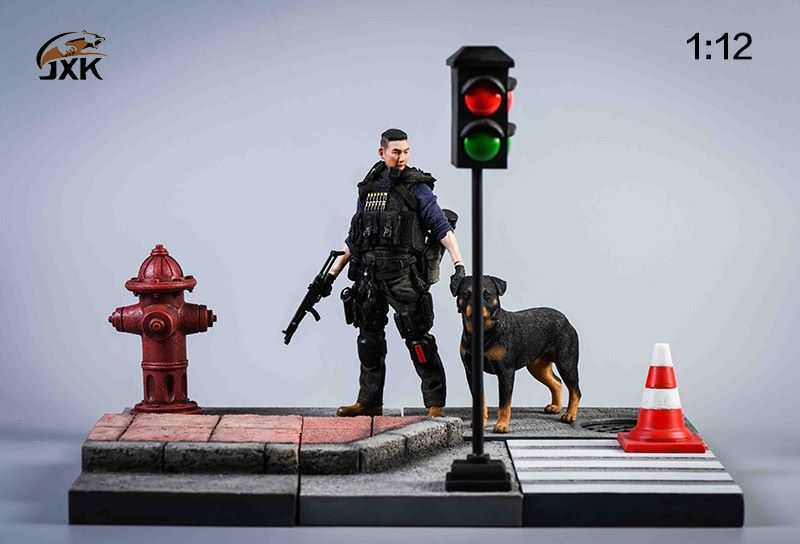 1/12 Husky, Castro, San Bernardo, British Fighting-Animal Model