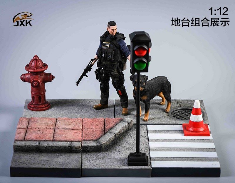 1/12 Husky, Castro, San Bernardo, British Fighting-Animal Model