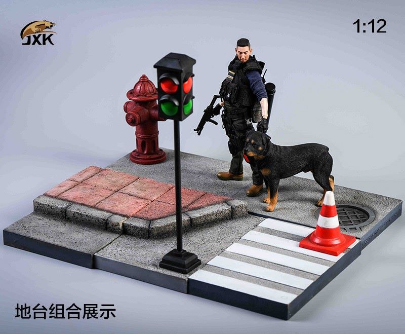 1/12 Husky, Castro, San Bernardo, British Fighting-Animal Model