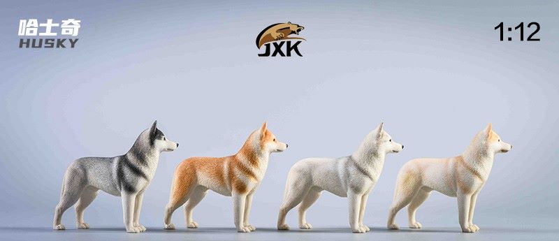 1/12 Husky, Castro, San Bernardo, British Fighting-Animal Model