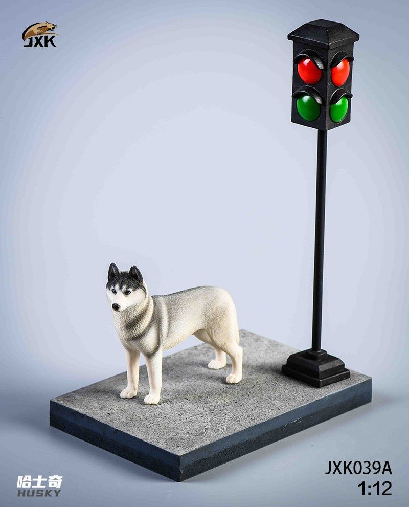 1/12 Husky, Castro, San Bernardo, British Fighting-Animal Model