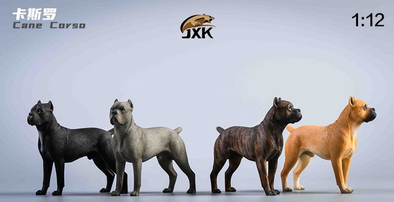 1/12 Husky, Castro, San Bernardo, British Fighting-Animal Model
