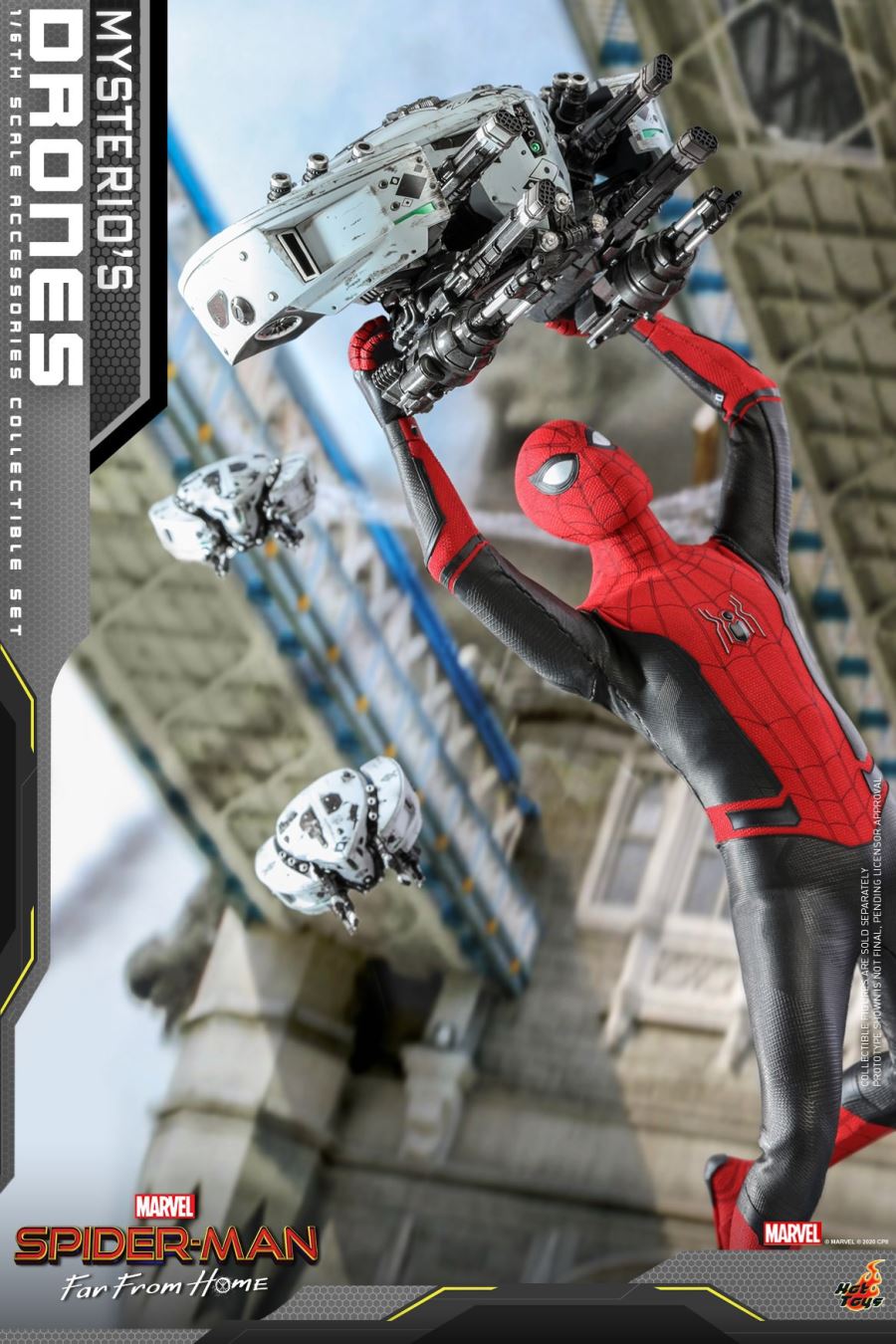 SPIDER-MAN: FAR FROM HOME MYSTERIO'S DRONES 1/6TH SCALE ACCESSORIES COLLECTIBLE SET