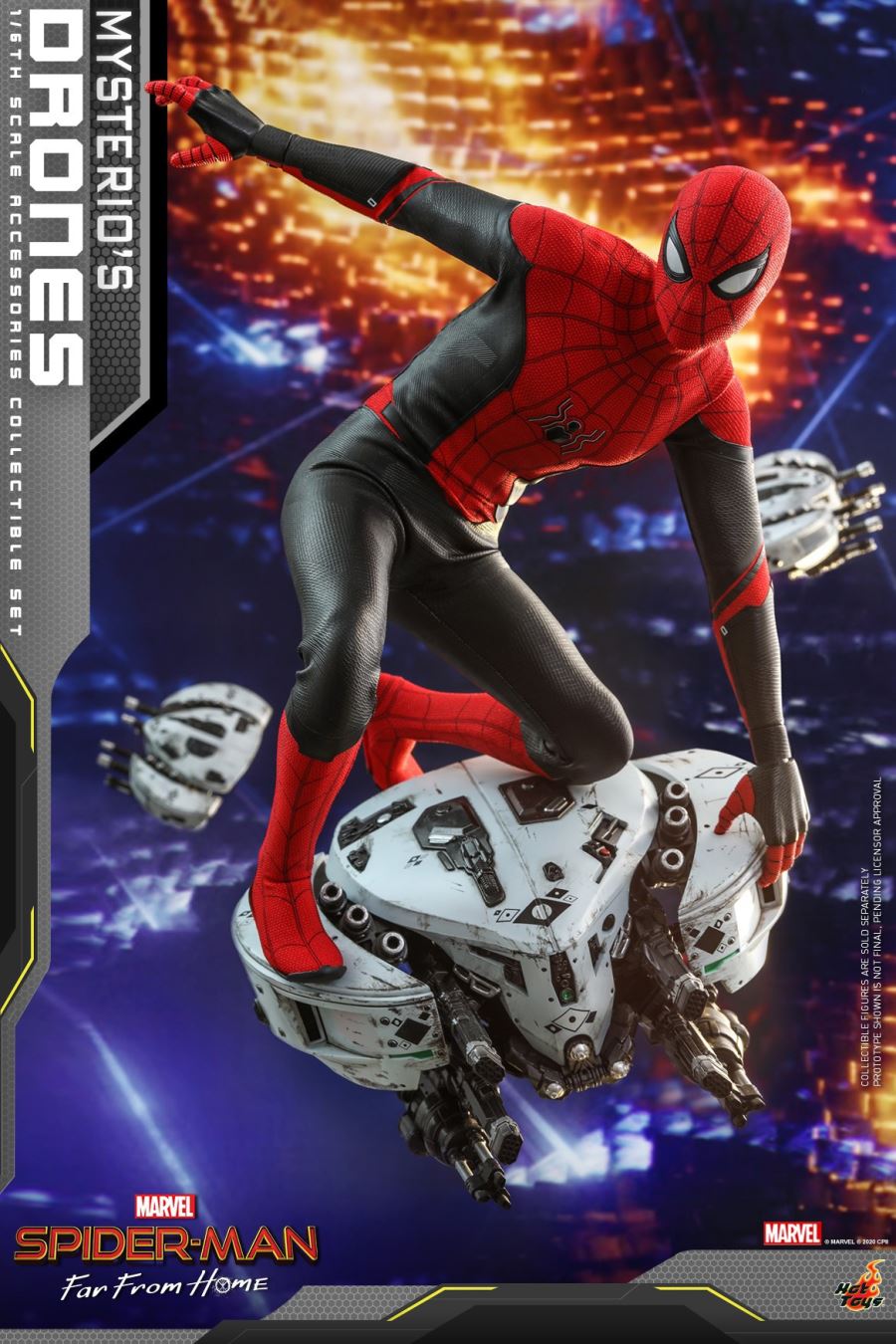 SPIDER-MAN: FAR FROM HOME MYSTERIO'S DRONES 1/6TH SCALE ACCESSORIES COLLECTIBLE SET