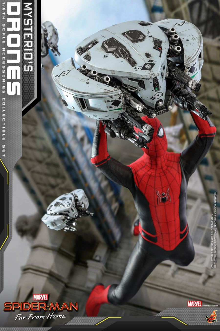 SPIDER-MAN: FAR FROM HOME MYSTERIO'S DRONES 1/6TH SCALE ACCESSORIES COLLECTIBLE SET