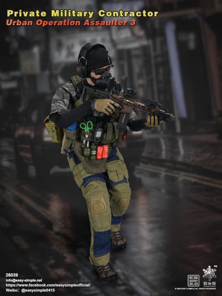 26039 Private Military Contractor Urban Operation Assaulter