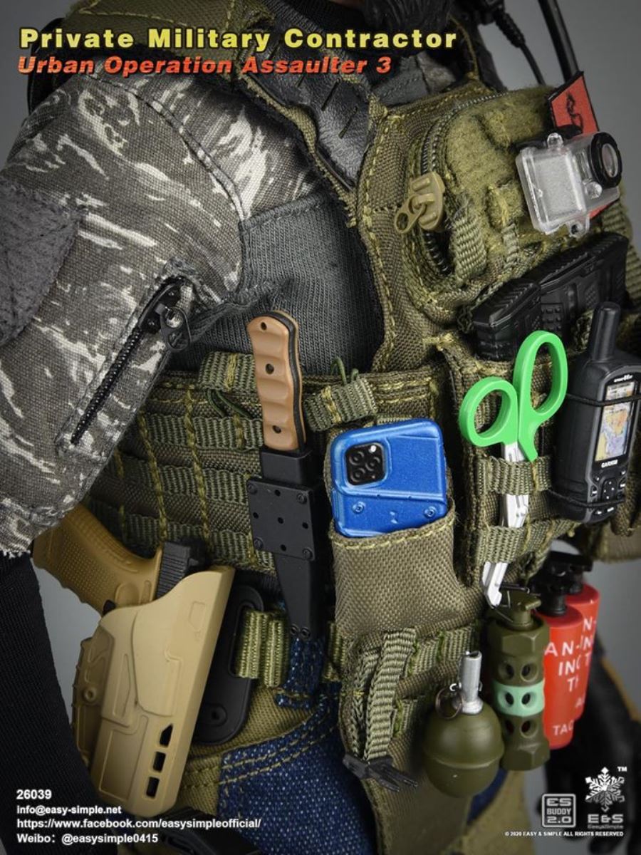 26039 Private Military Contractor Urban Operation Assaulter