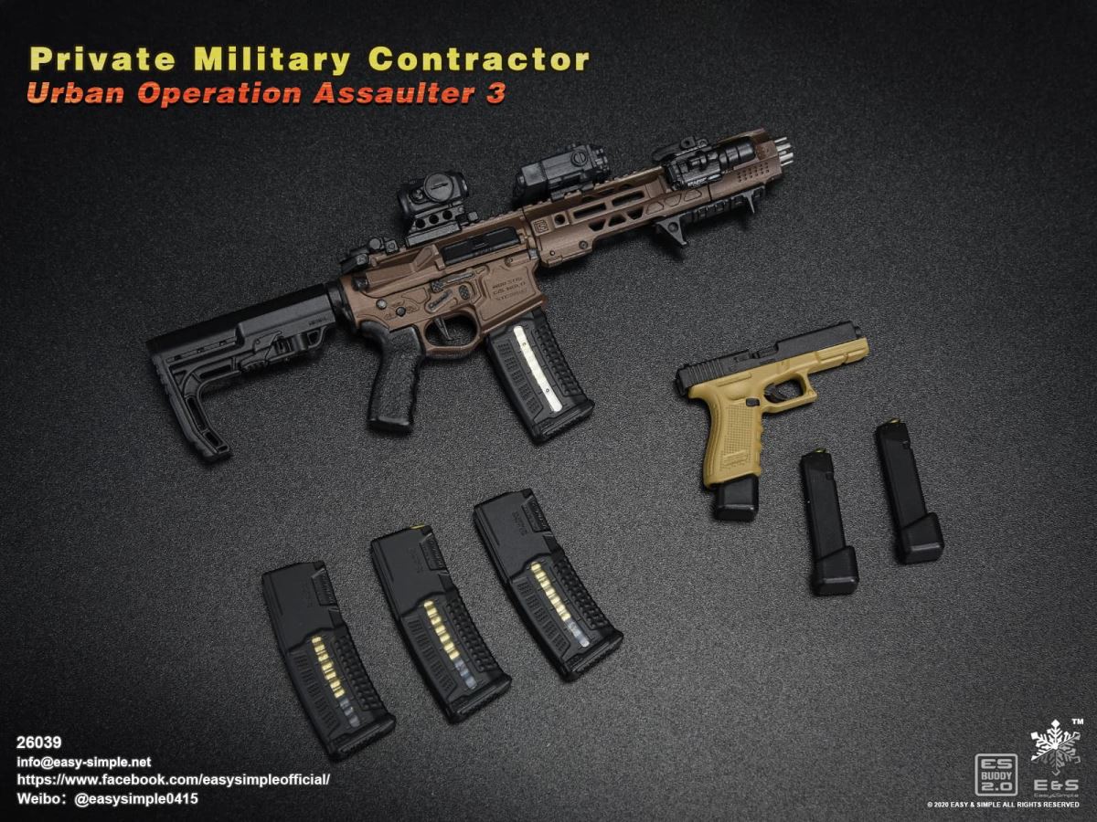 26039 Private Military Contractor Urban Operation Assaulter