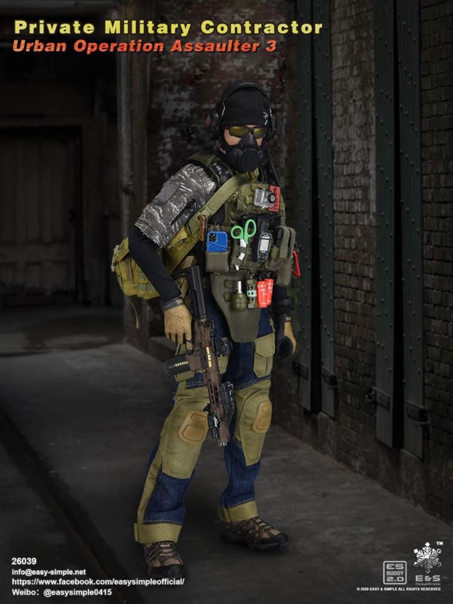 26039 Private Military Contractor Urban Operation Assaulter
