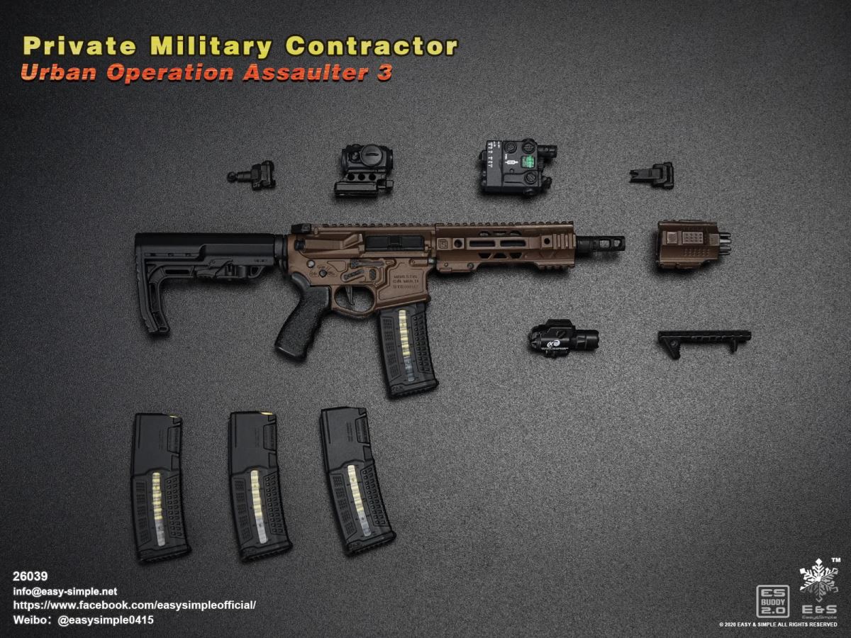 26039 Private Military Contractor Urban Operation Assaulter