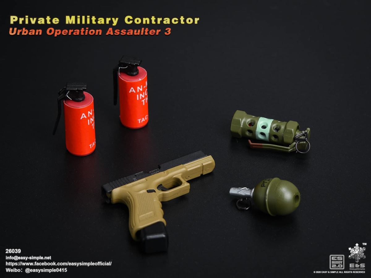 26039 Private Military Contractor Urban Operation Assaulter