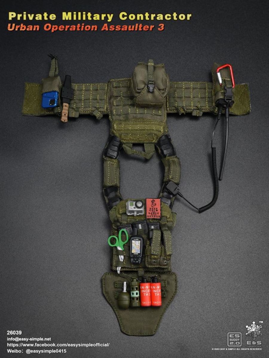 26039 Private Military Contractor Urban Operation Assaulter