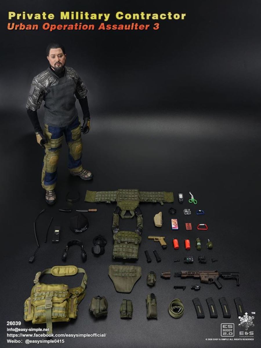 26039 Private Military Contractor Urban Operation Assaulter