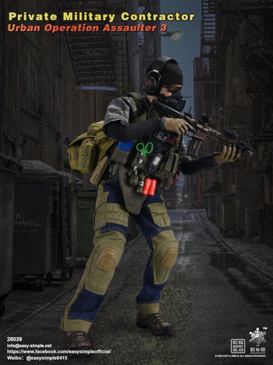 26039 Private Military Contractor Urban Operation Assaulter