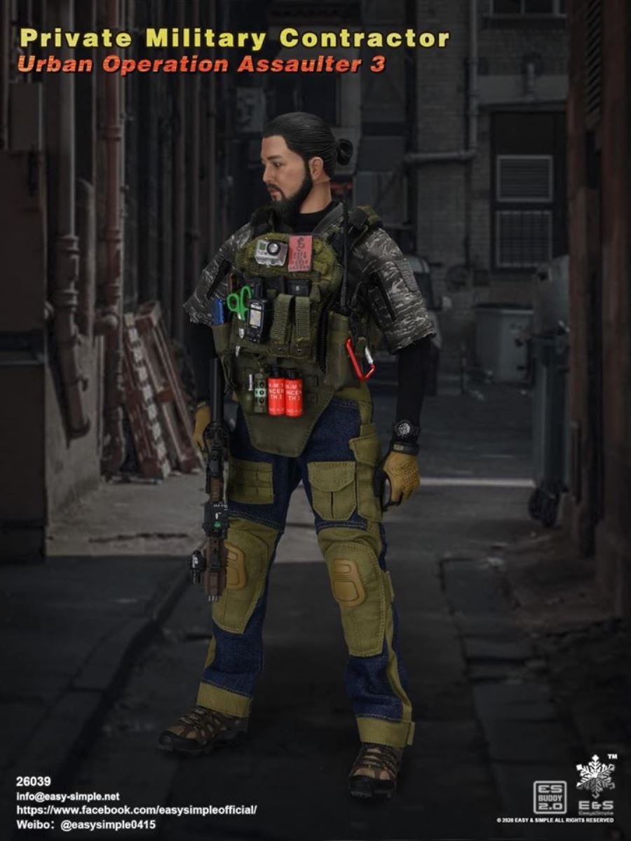 26039 Private Military Contractor Urban Operation Assaulter