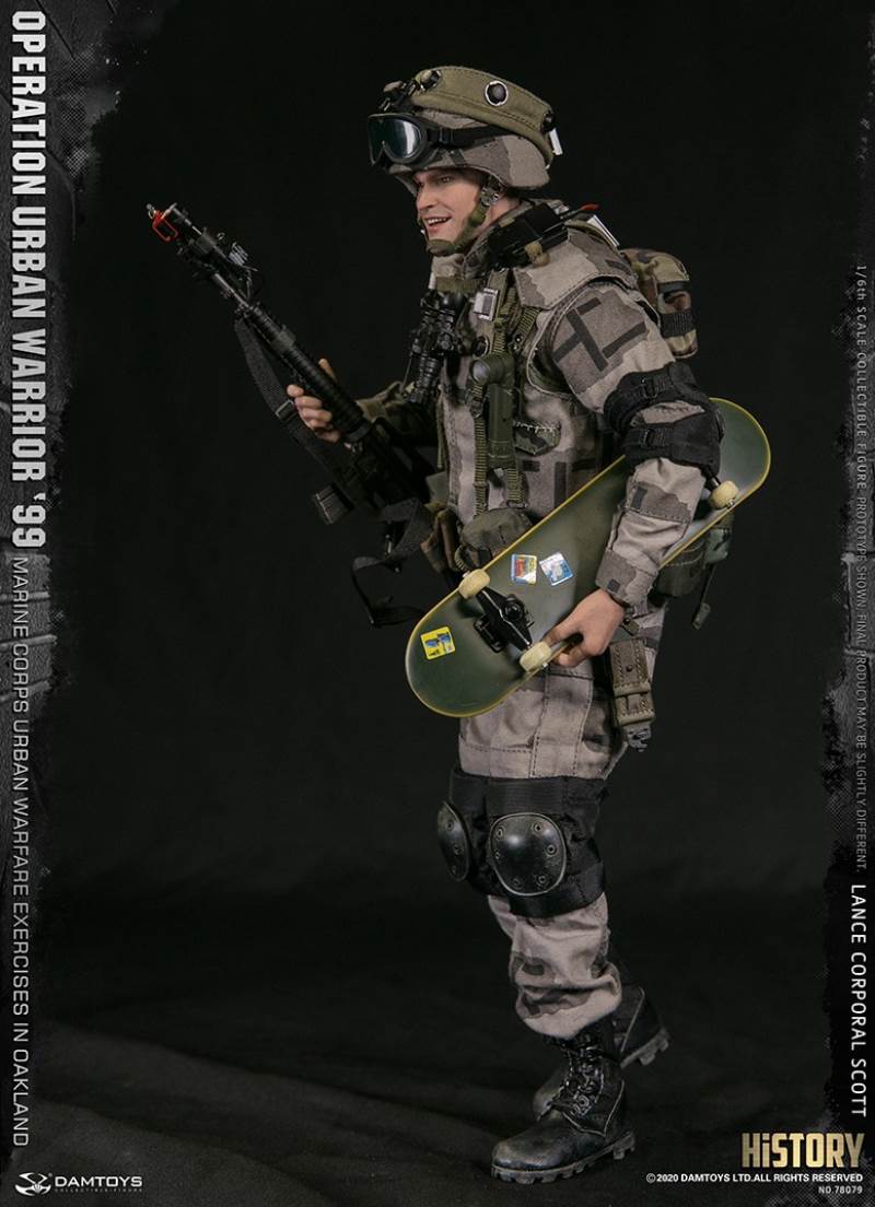 1/6 Operation Urban Warrior - 99 - Marine Corps urban warfare exercises in Oakland Lance corporal Scott