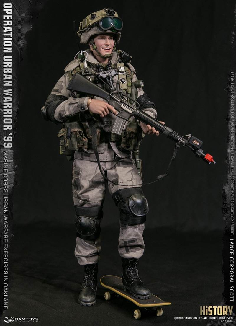 1/6 Operation Urban Warrior - 99 - Marine Corps urban warfare exercises in Oakland Lance corporal Scott