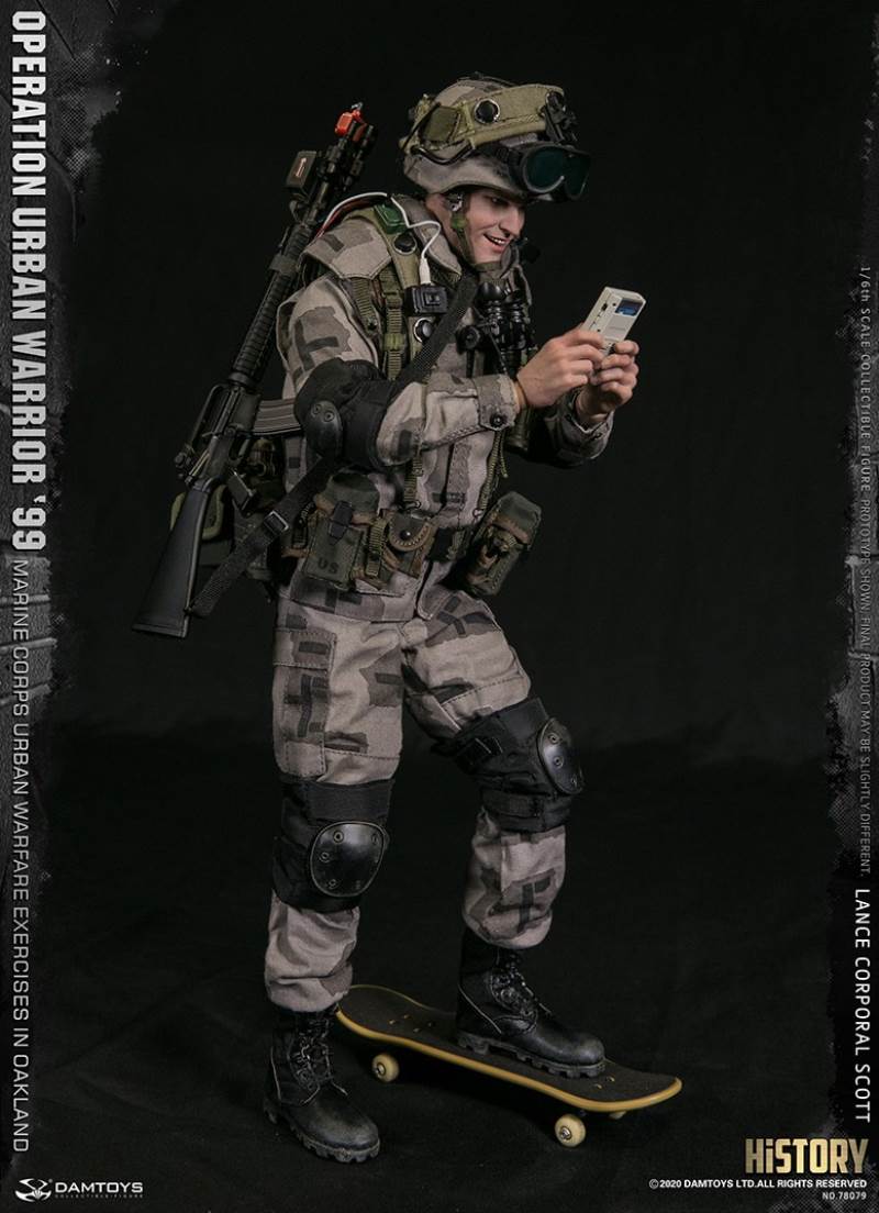 1/6 Operation Urban Warrior - 99 - Marine Corps urban warfare exercises in Oakland Lance corporal Scott