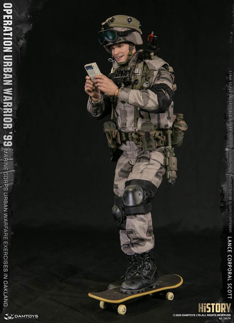 1/6 Operation Urban Warrior - 99 - Marine Corps urban warfare exercises in Oakland Lance corporal Scott