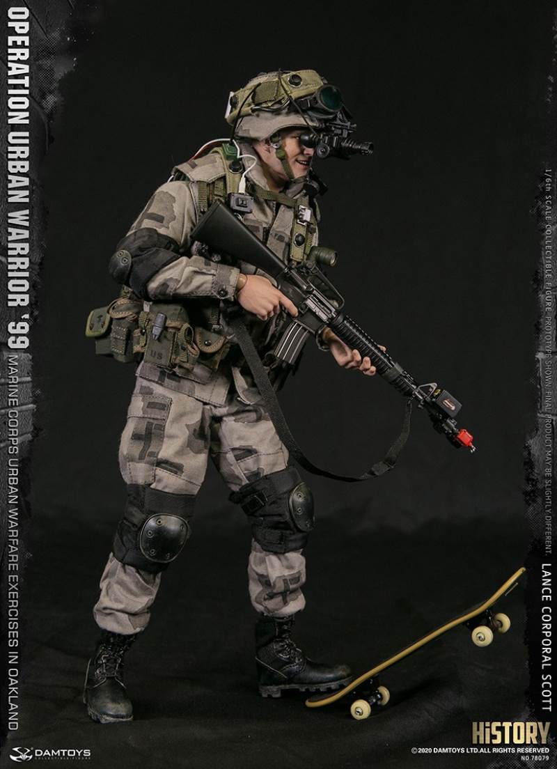 1/6 Operation Urban Warrior - 99 - Marine Corps urban warfare exercises in Oakland Lance corporal Scott