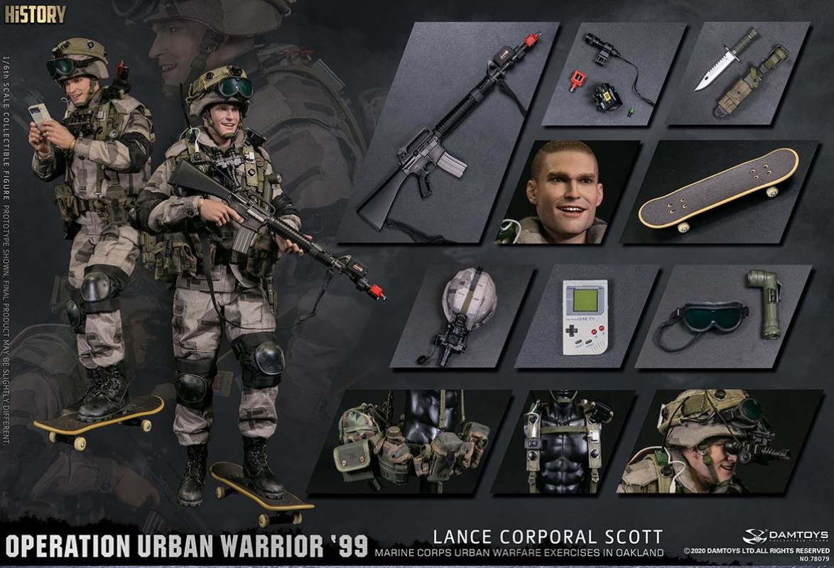 1/6 Operation Urban Warrior - 99 - Marine Corps urban warfare exercises in Oakland Lance corporal Scott