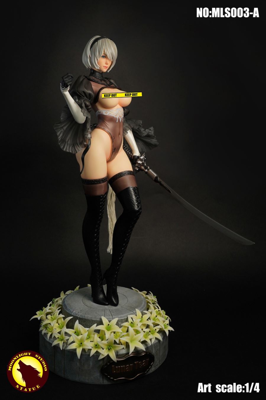 1/4 Sexy Cyborg Wedding Statue