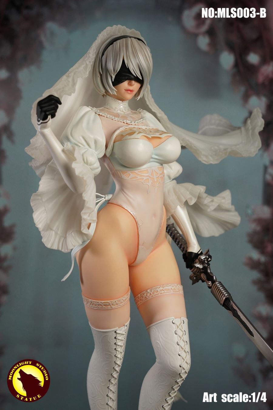 1/4 Sexy Cyborg Wedding Statue