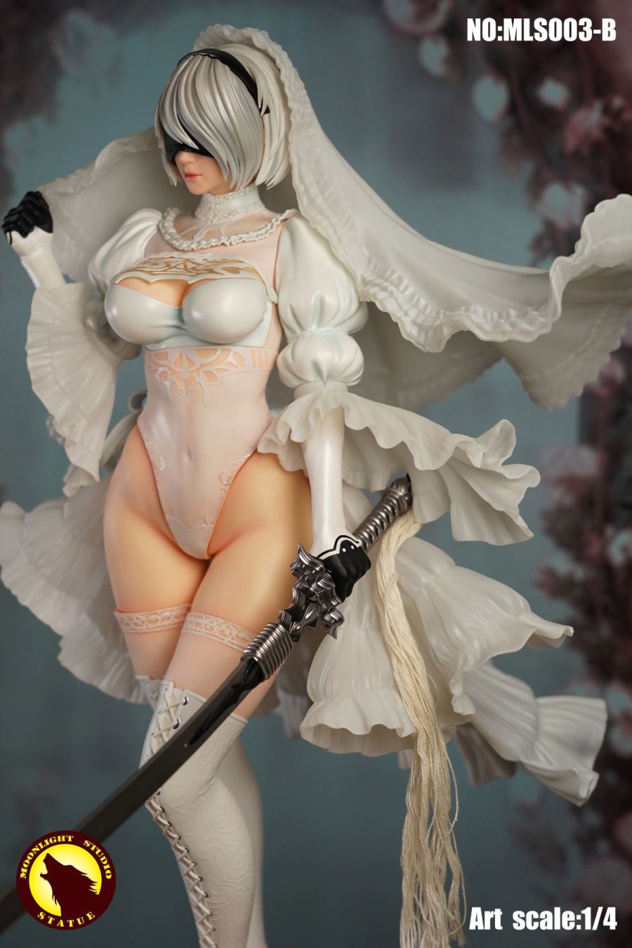 1/4 Sexy Cyborg Wedding Statue