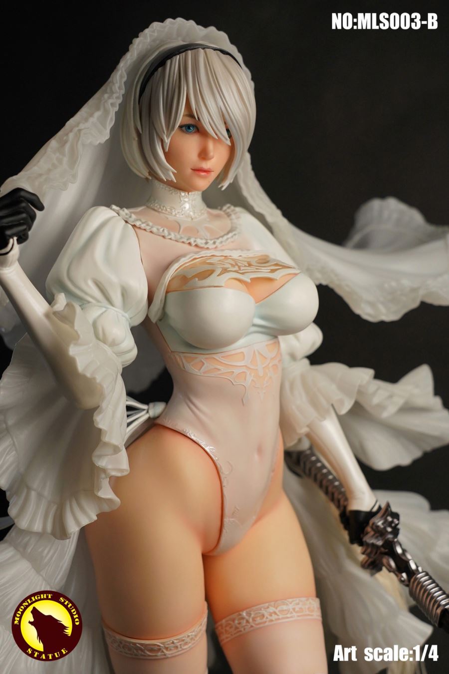 1/4 Sexy Cyborg Wedding Statue