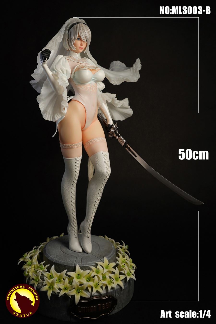 1/4 Sexy Cyborg Wedding Statue