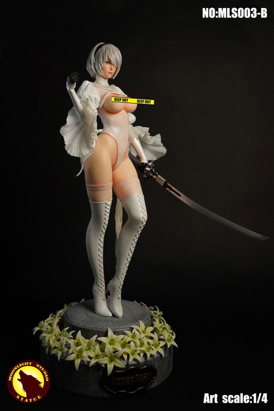 1/4 Sexy Cyborg Wedding Statue