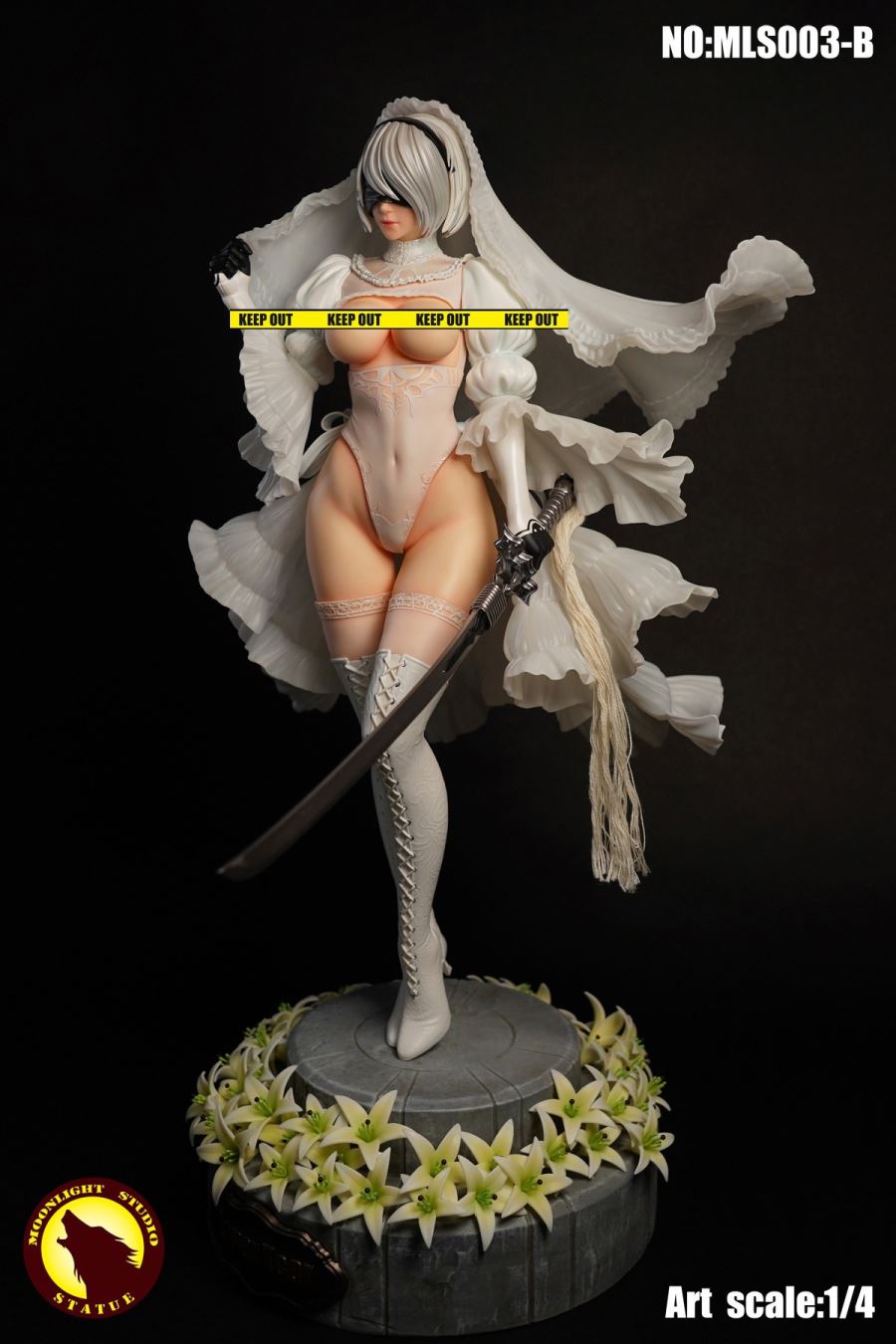 1/4 Sexy Cyborg Wedding Statue