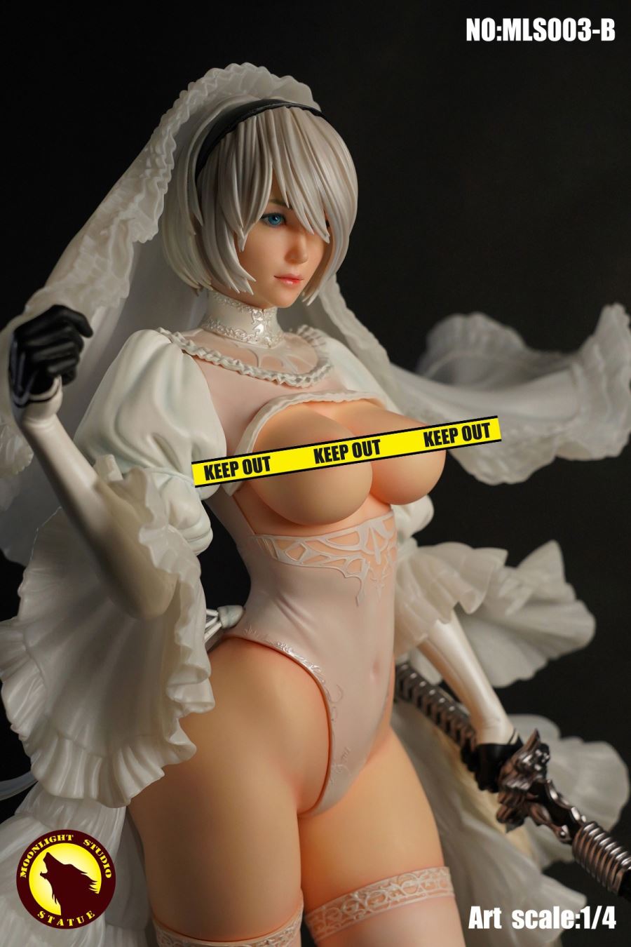 1/4 Sexy Cyborg Wedding Statue