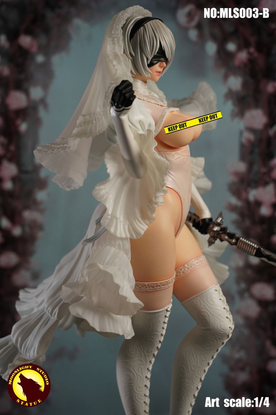 1/4 Sexy Cyborg Wedding Statue