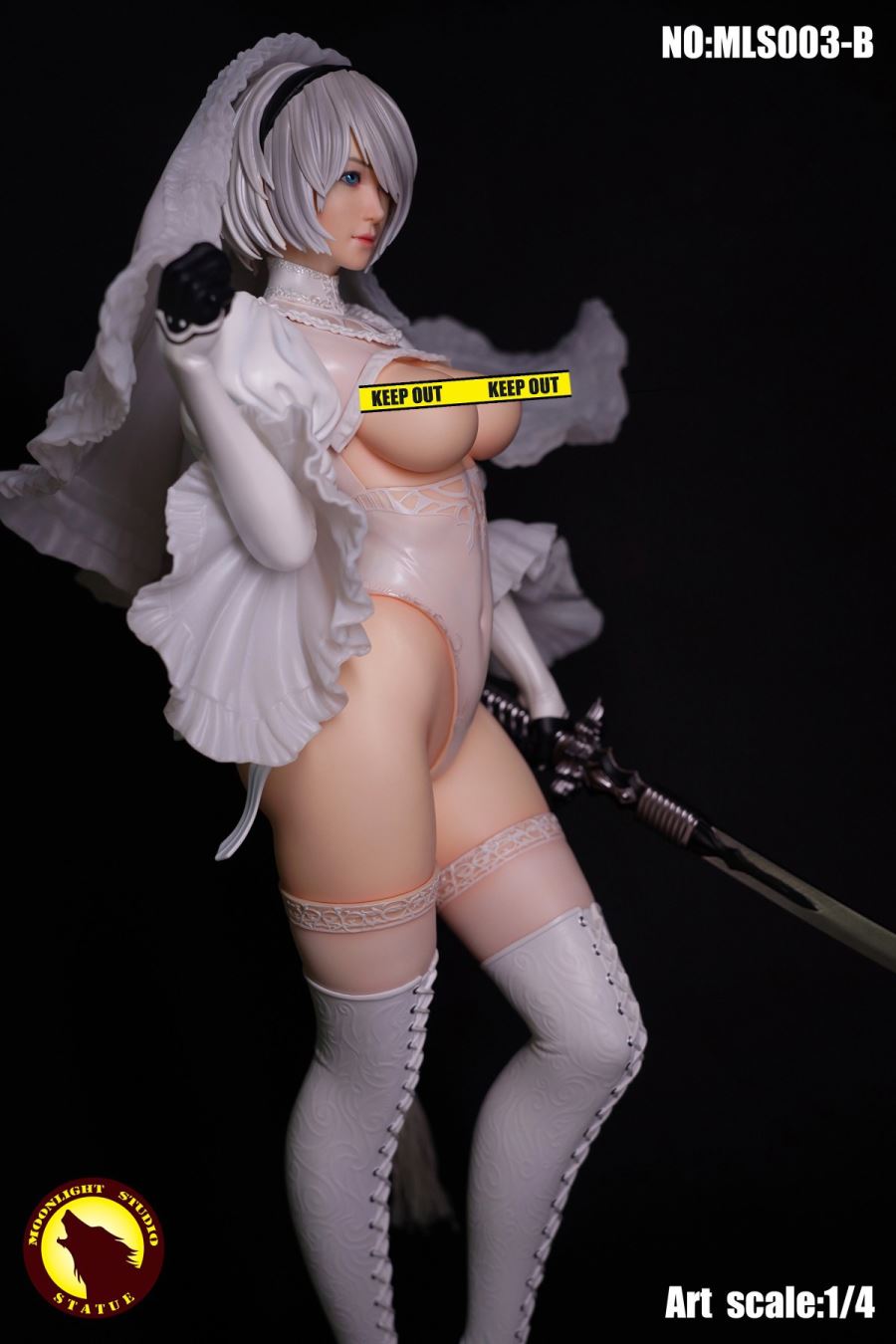 1/4 Sexy Cyborg Wedding Statue