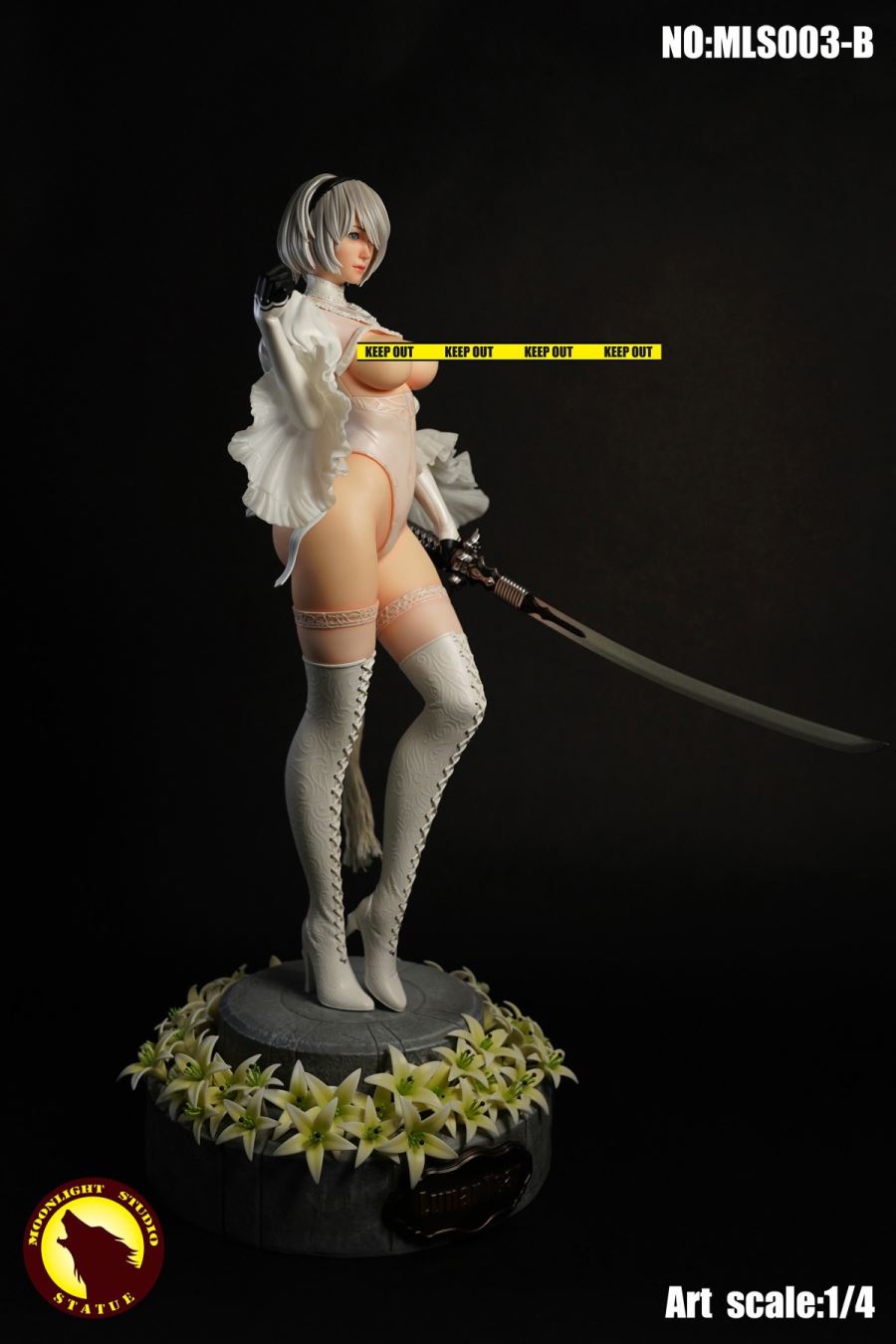 1/4 Sexy Cyborg Wedding Statue