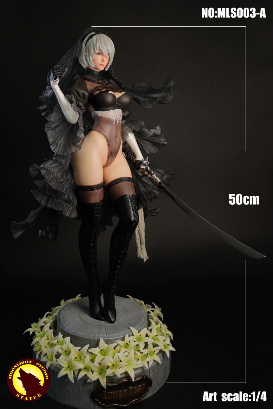 1/4 Sexy Cyborg Wedding Statue